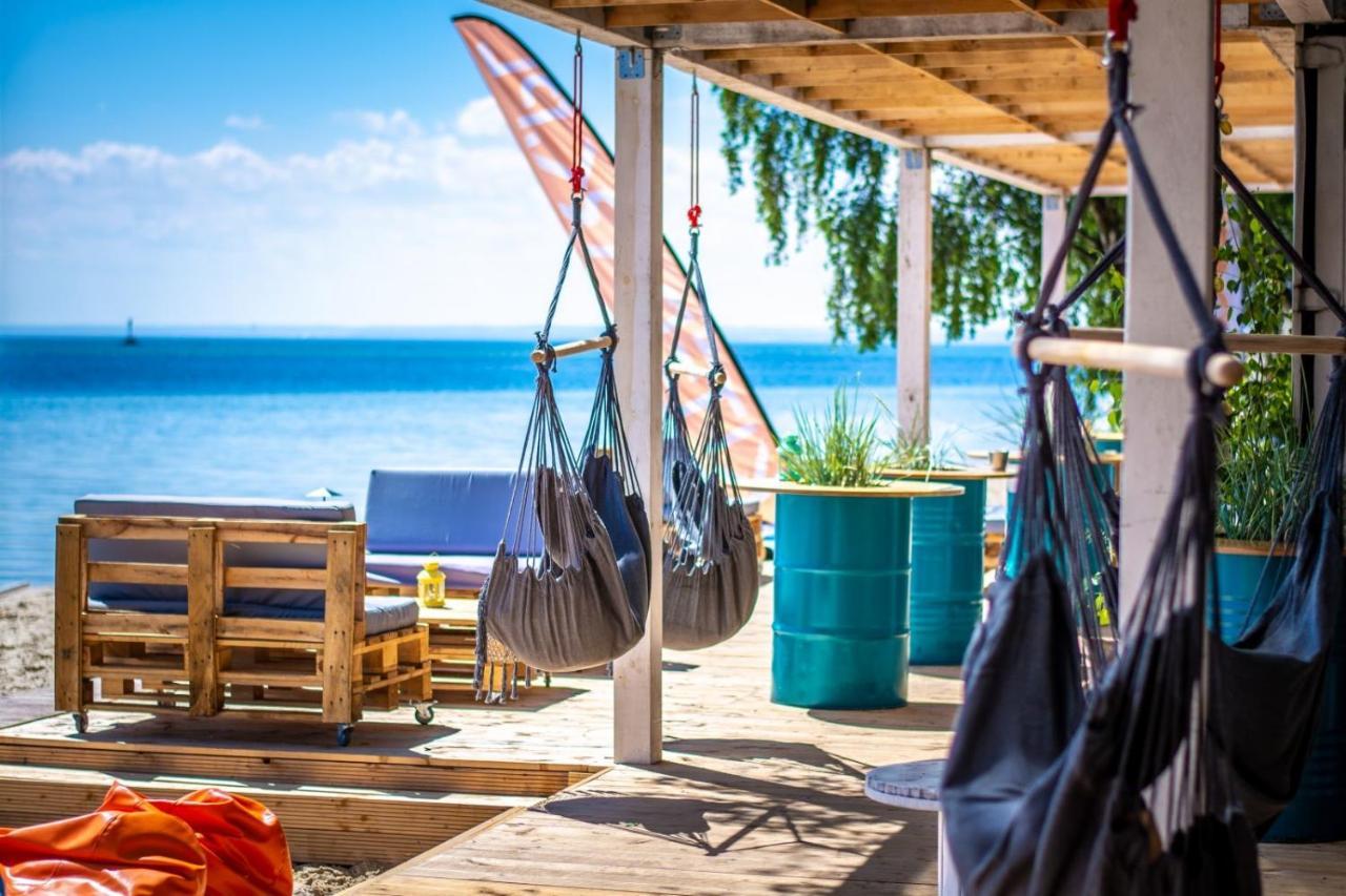 Przyczepa Foremki W Molo Surf Jastarnia Kültér fotó